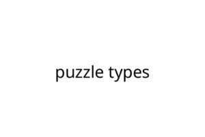 puzzle types