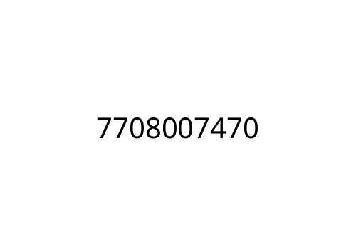7708007470
