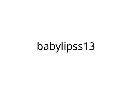 babylipss13