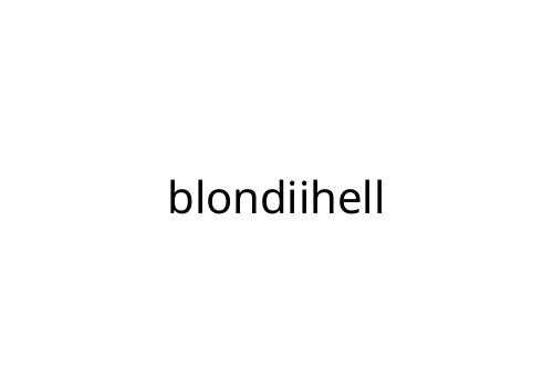 blondiihell