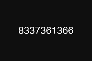 8337361366