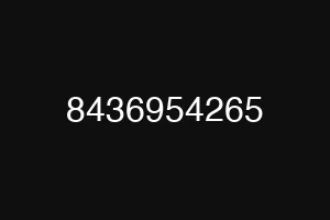 8436954265