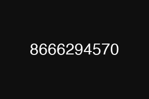 8666294570