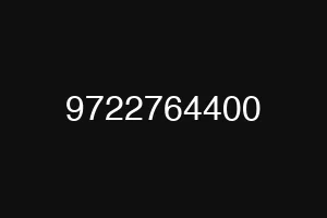 9722764400