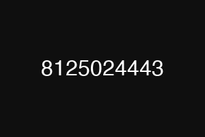 8125024443